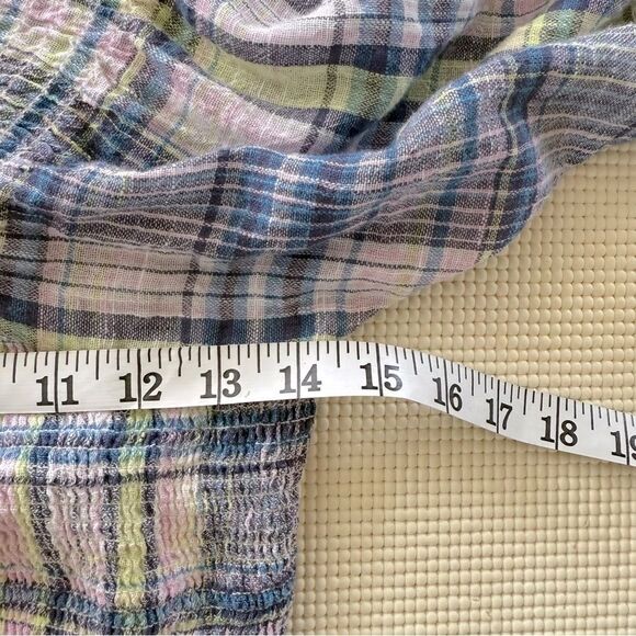 Free People Marlena Plaid NWOT Size S - Picture 11 of 16